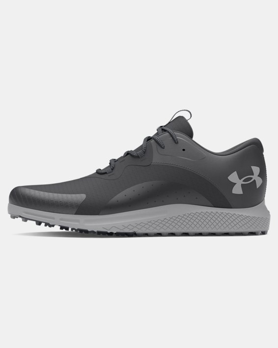Men's UA Charged Draw 2 Spikeless Golf Shoes in Black image number 5